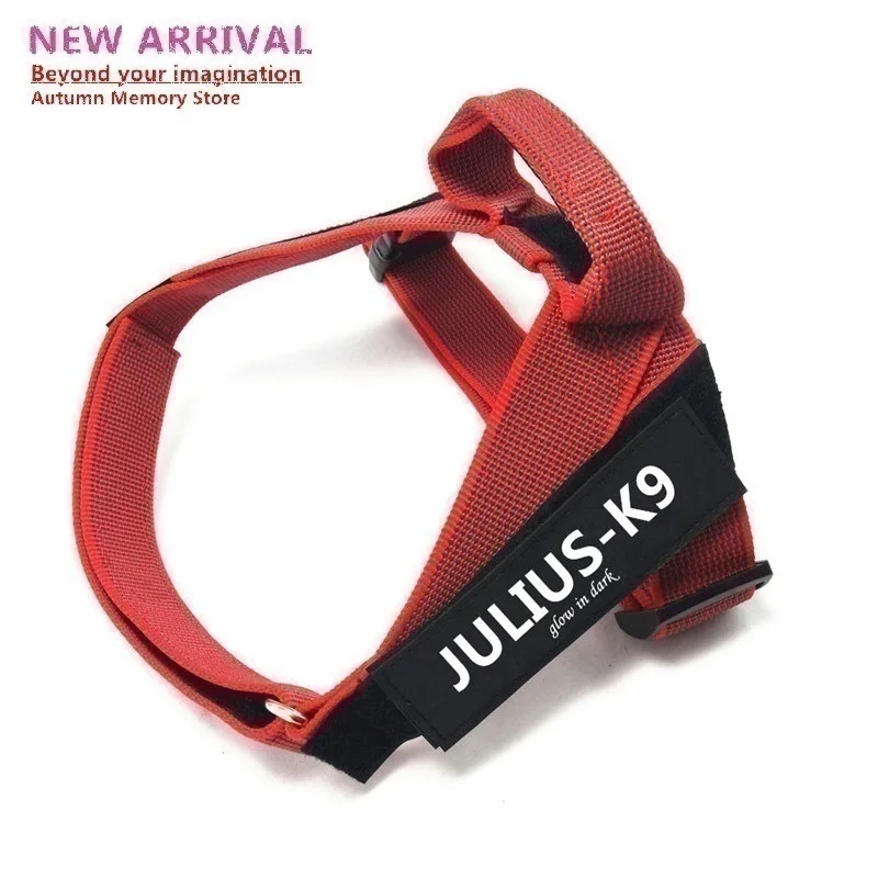 

New Arrival Best Quality Small Large Glow Dog JULIUS K9 Light Vest Harness Pet Safety Training Collar Cat Perros