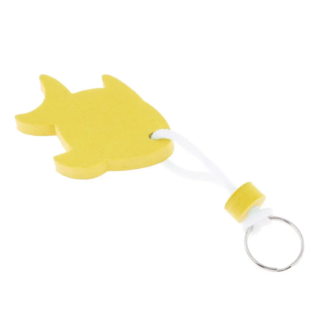 Рыбный брелок-поплавок ключ безопасности держатель для бассейна море океан для парусного спорта серфинга водные виды спорта Floatable Key Holder