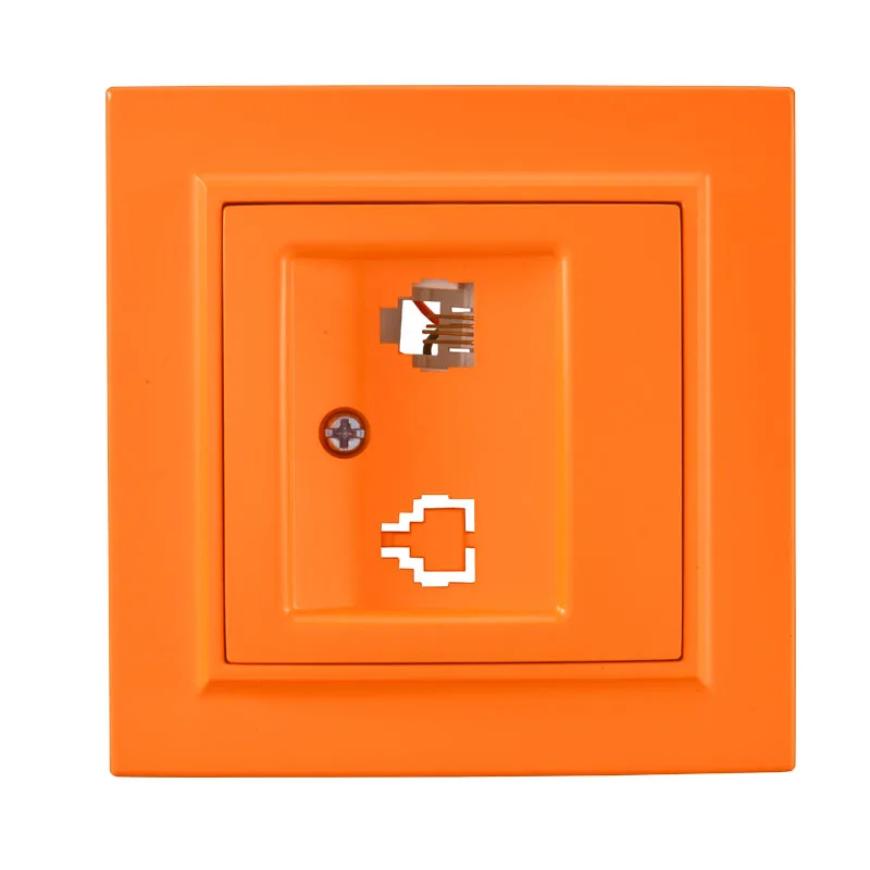 

2019 Pop Socket RJ11 Euro Wall Telephone Socket Power Supply Wall Mount Charger Decorative Socket legrand Schneider livolo