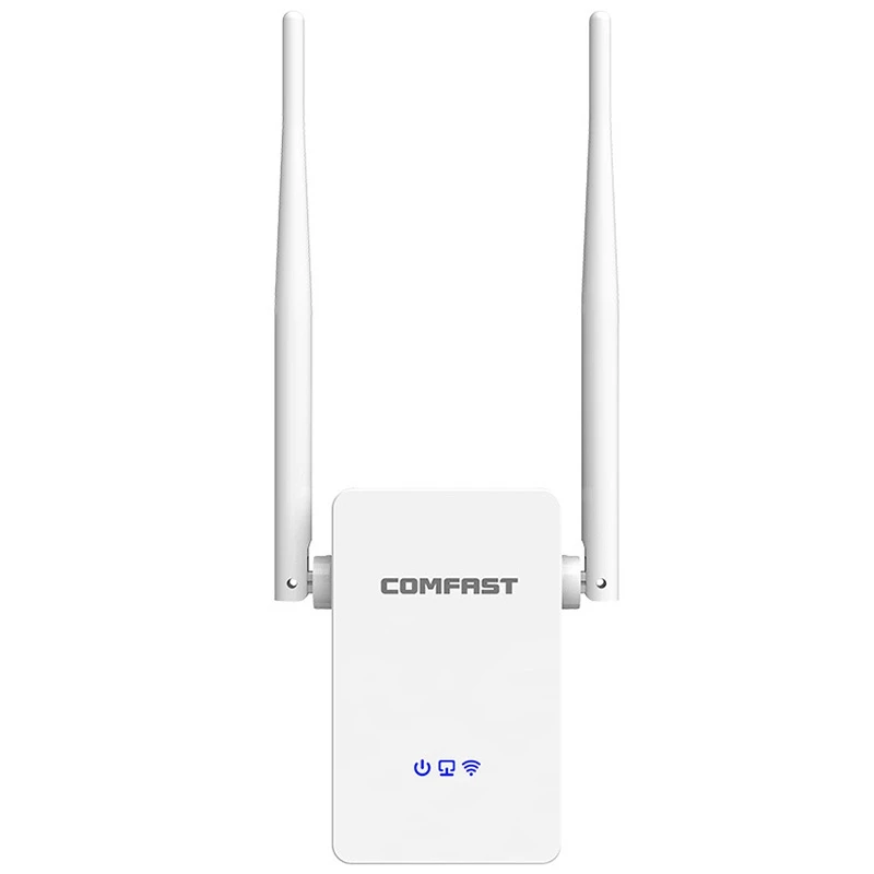 

Comfast 755Ac 1200Mbps Wifi Repeater Dual Band Wifi Signal Amplifier Wireless Router Long Wifi Range Extender Router(Us Plug)(