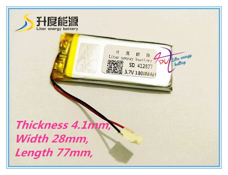 The Tablet Battery 412877 High Temperature Lipo Battery Lithium Ion