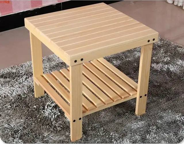 cheap pure solid wood coffee table fashion simple small square cheap pure solid wood coffee table fashion simple small square