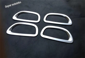 

lapetus Accessories Interior Inner Door Pull Doorknob Handle Bowl Cover Chromium Styling Trim For Toyota Corolla 2014 - 2016 ABS