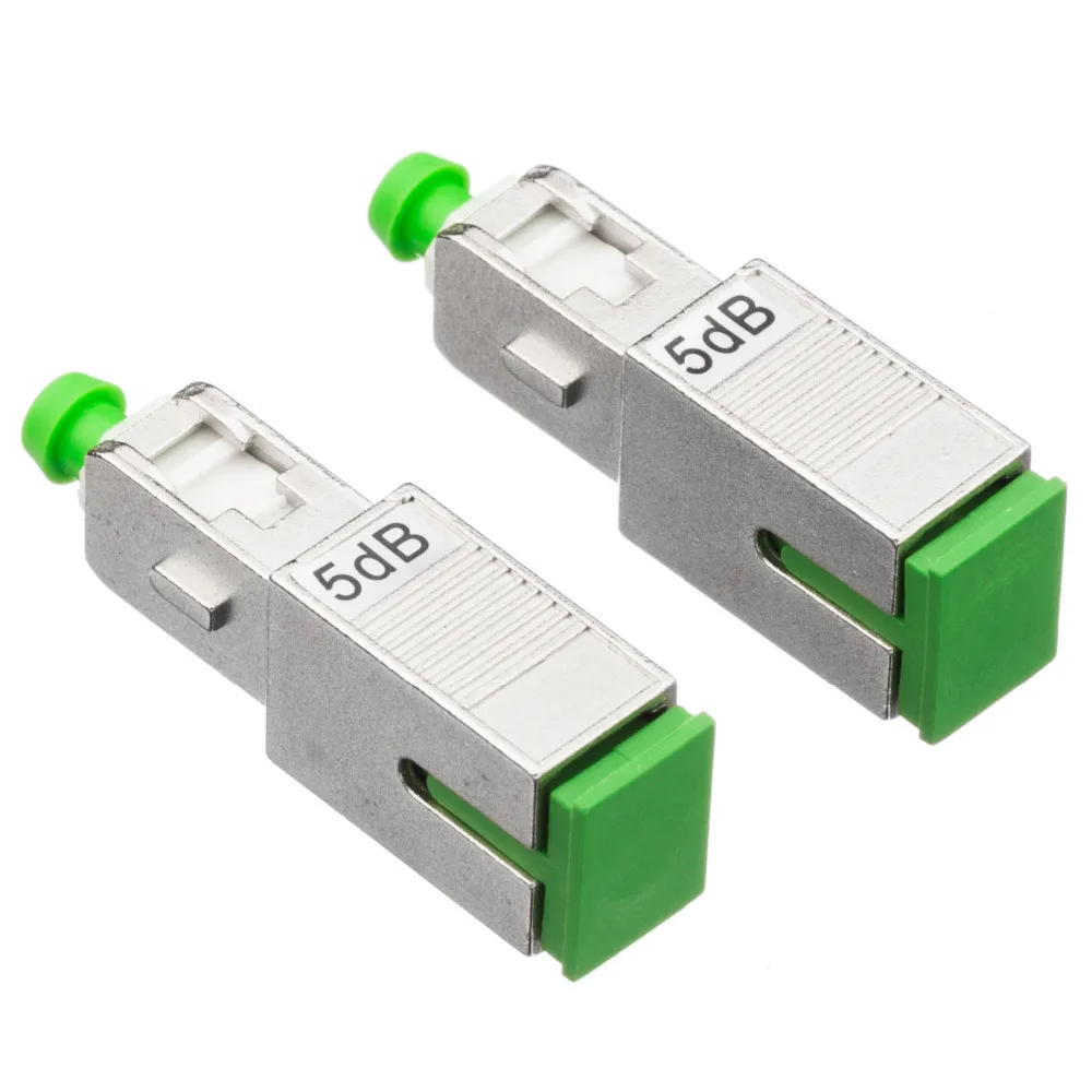 

SC APC 10dB 5dB Simplex mode fiber optic Attenuator SC 10dB metal male Fiber Attenuator FTTH attenuator