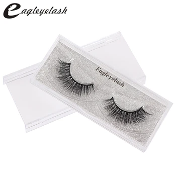 

1 pairs mink eyelashes natural long false eyelashes 3D mink lashes 1 box extension eyelash for makeup faux lashes makeup xm035