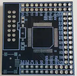 TMS320F28035PN Минимальный Системы основной плате модуль доска TI DSP C2000 несмонтированная плата зарядного устройства