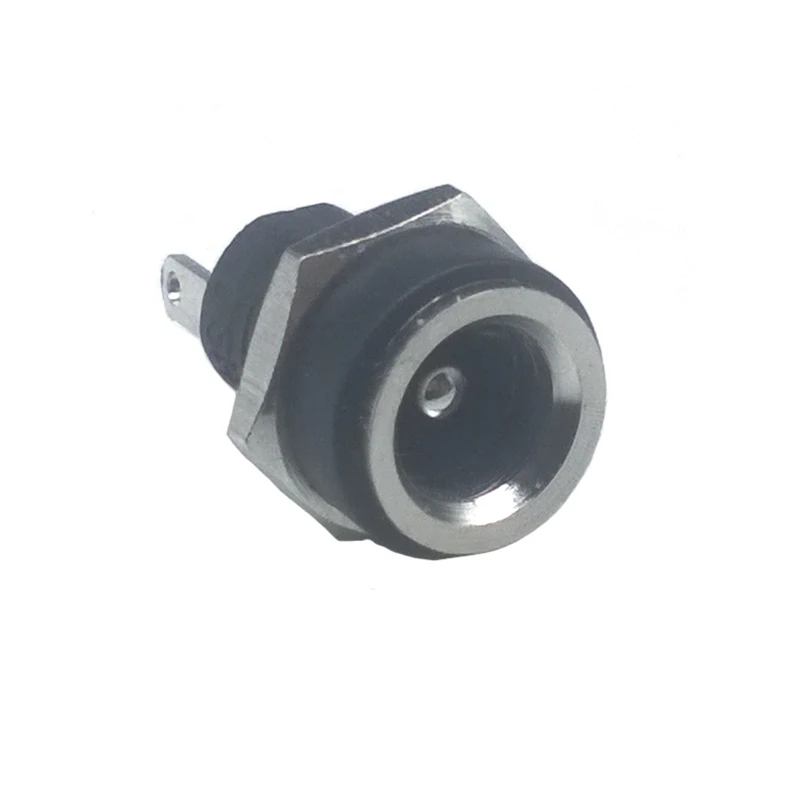 10 шт./лот DC022B 3A 12v DC разъем источника питания Женский панельный 5 2 1 мм Штекерный