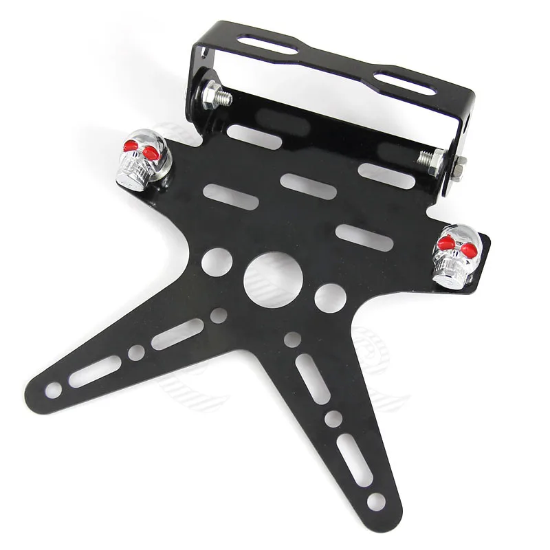 

1set Swallow Style Motorcycle Scooter License Plate Bracket Holder +Screws Tail Tidy Bracket For Honda Yamaha #4374