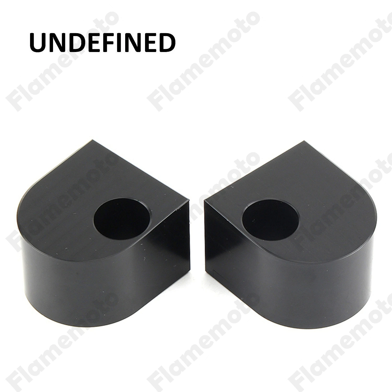 Black Motorcycle Gas Flue Tank Lift Spacers Kit Spacers Motorbike For