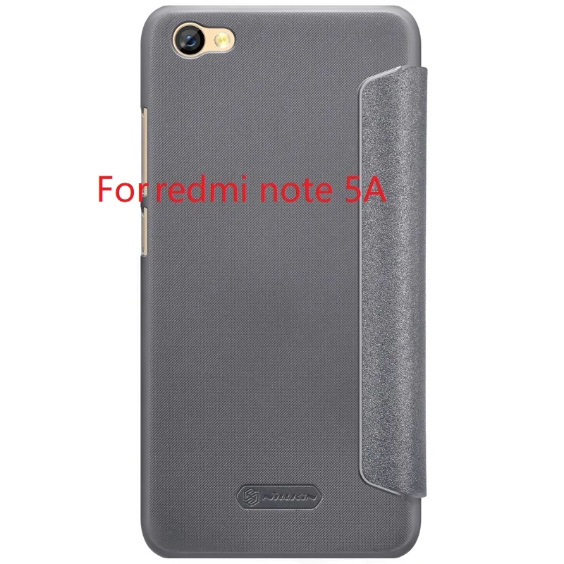 Чехол для Redmi Note 5A/5A Prime Nillkin Sparkle искусственная кожа флип чехол Крышка корпуса для Redmi Note 5A/5A премьер