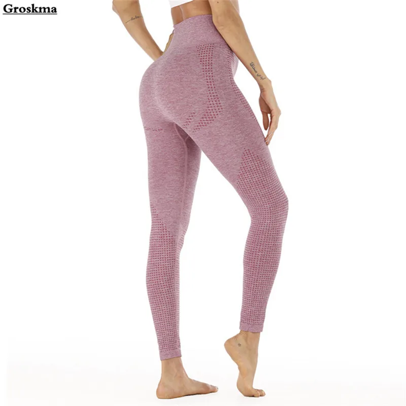 

High waist women yoga pants quick dry fitness gym seamless leggings workout sportswear tights womens running jogging trousers