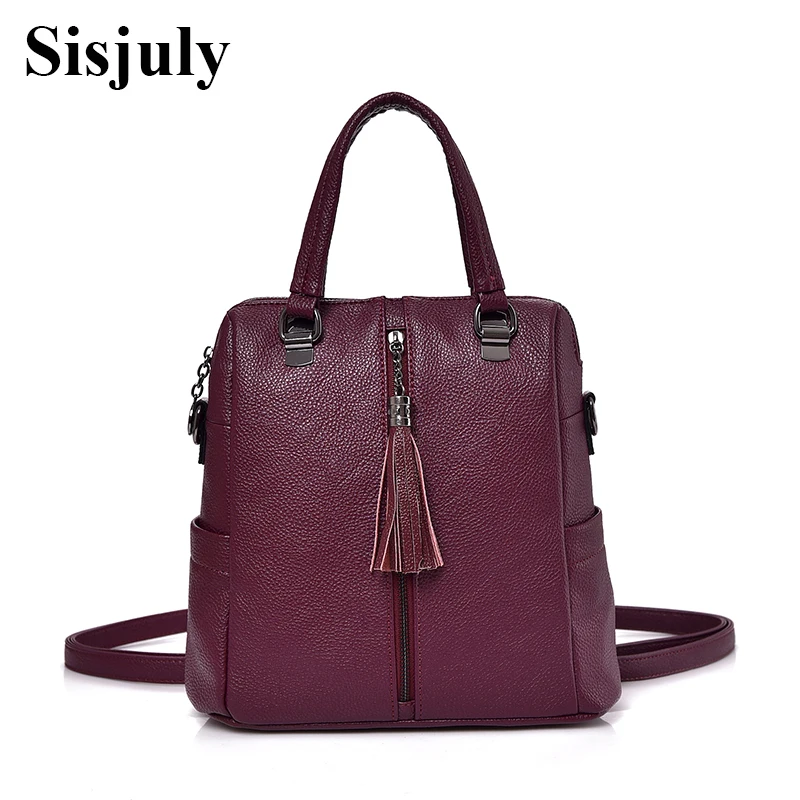 

High Quality Leather Small Backpack Women Retro Multifunction Backpack Teenager Girls School Bag Fashion Backpack for Women 2019