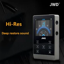 JWD HIFI музыкальный плеер мини Mp3 сенсорный экран без потерь 30 WAV/FLAC/APE 8 ГБ/16 ГБ Поддержка линейного выхода