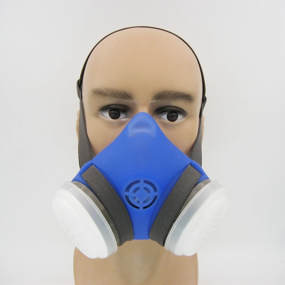 

Silicone Dust Mask Anti-particle Respirator for Industrial Coal Dust Paint Decoration Chemical Work High Quality