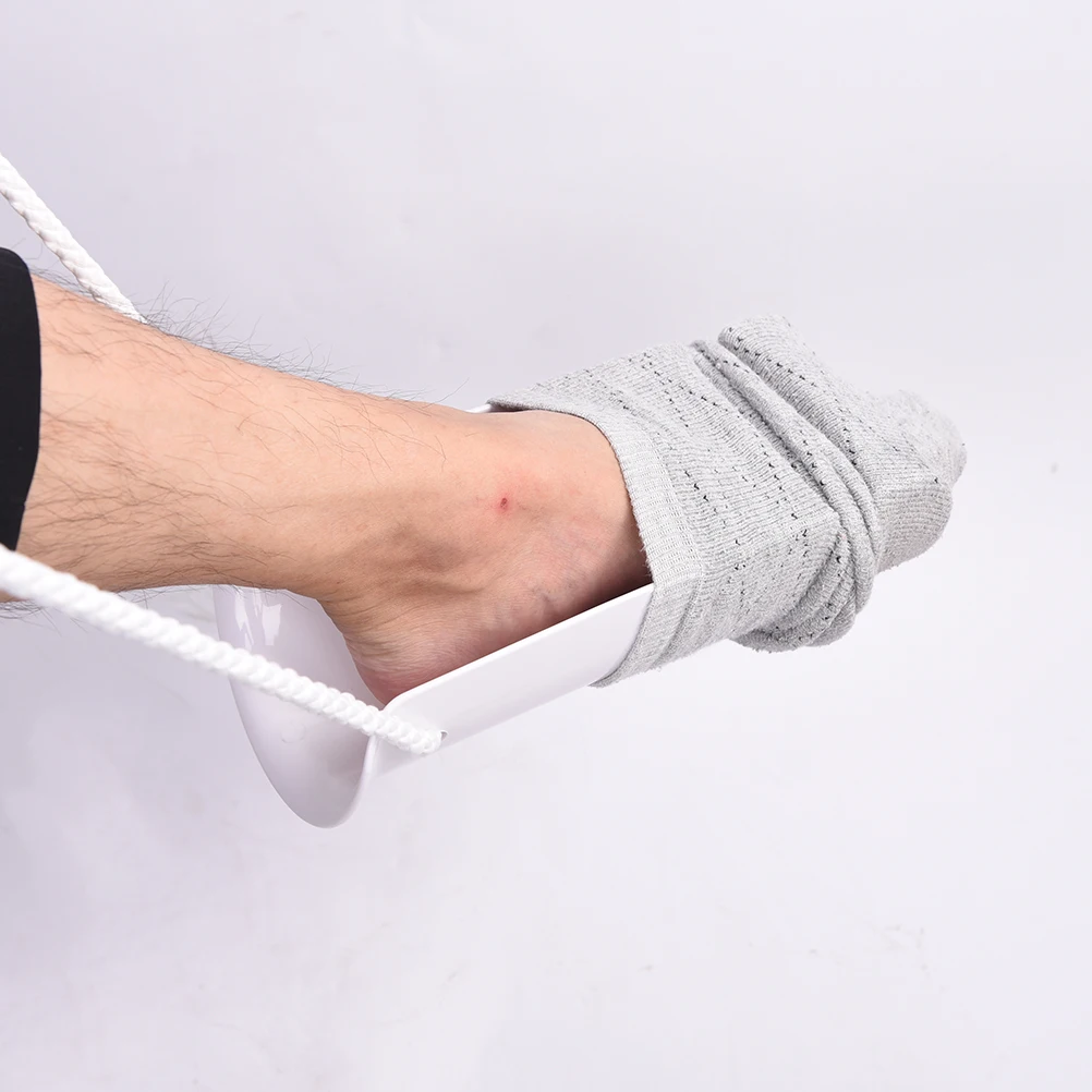 SOCK / STOCKING AID, HELP WHEN PUTTING ON SOCKS, MATERIAL PVC