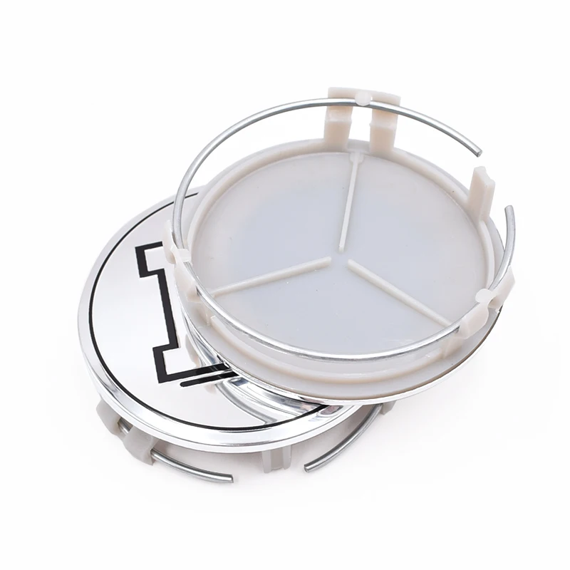 

2019 hot 4pcs for Mercedes-Benz Wheel Center Cap Logo 75mm Silver Dust Car Wheel Cover Auto Hubcaps cover for Benz free shipping