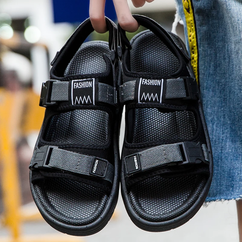 

2019 summer men sandals Light gladiator Comfortable fashion outdoor roman beach sandals #1903