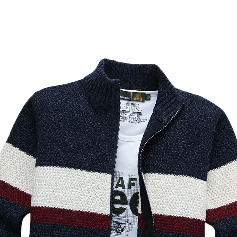 AFS JEEP/Battlefield JEEP Взрывные Модели рекламные последние осенние и зимние модные повседневные мужской свитер-кардиган 70