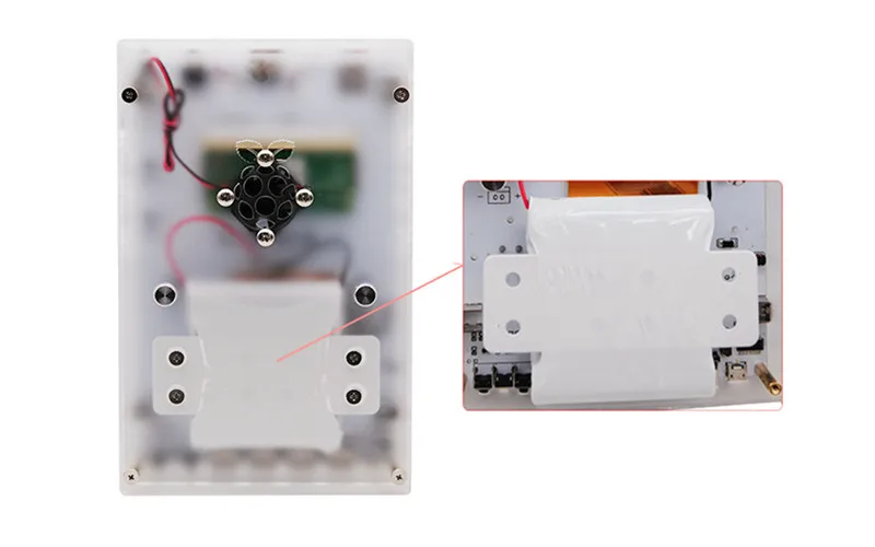 DIY портативная игровая консоль с компьютерным модулем Raspberry Pi 3 Lite 5,0 дюймов экран Pi-Boy игровой плеер встроенный более 15000 игр