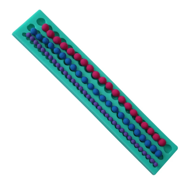 

C066 1PC Pearls shaped Chocolate Candy Jello 3D Silicone Mold Fondant Cake Decoration Tools Kitchen Baking Pastry Tool