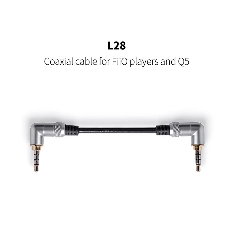 

FIIO L28 3.5 to 3.5 Coaxial Cable For FIIO Music Players and Q5
