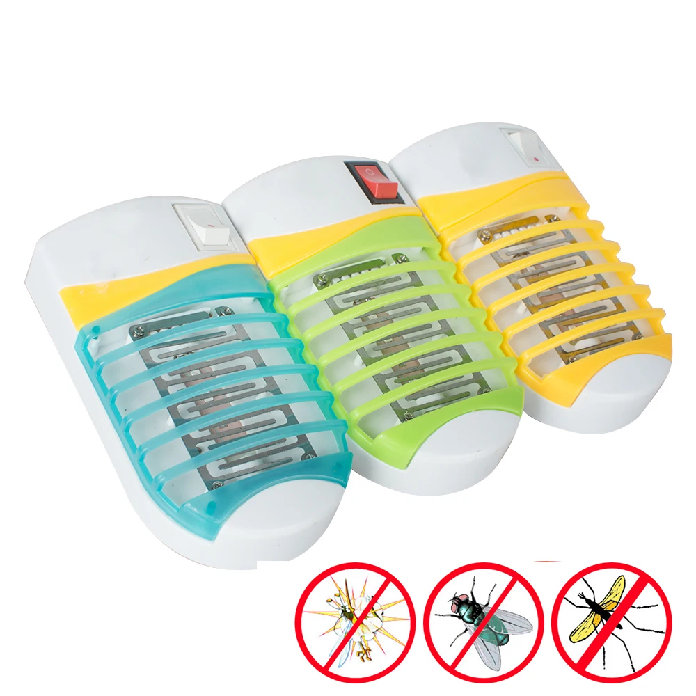 

Ship from USA Socket Electric Practical Mini LED Mosquito Repellent Fly Bug Insect Trap Zapper Killer Night Lamp 110V/220V