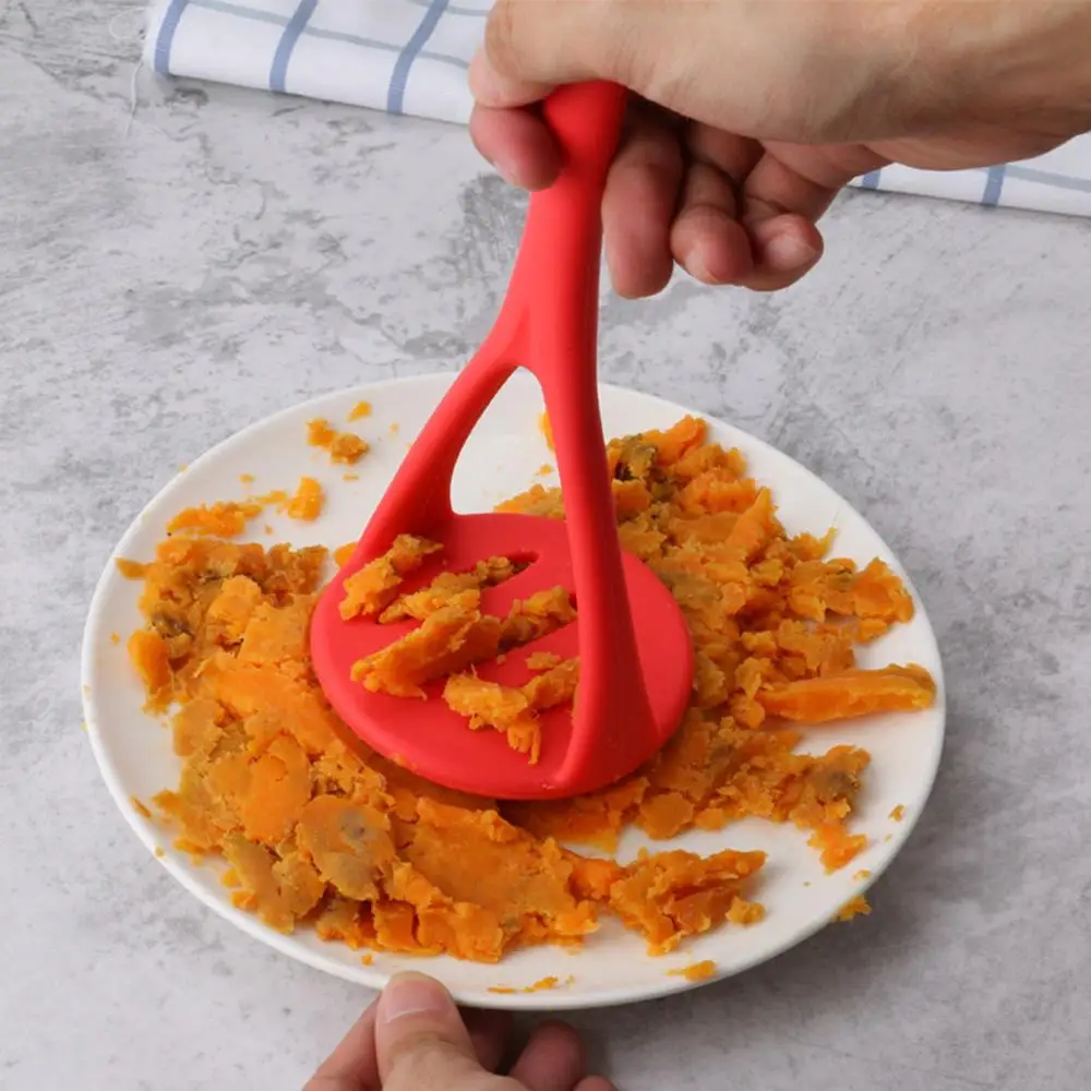

Kitchen Accessories Pressed Potato Masher Ricer Puree Juice Maker Potato Pusher Smooth Mashed Potatoes Crusher Fruit Tools