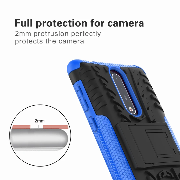 OUDINI TPU + PC Модный чехол для телефона Nokia 1 2 3 5 6 8 nokia 7 plus 2018 X5 X6 X7 защитный