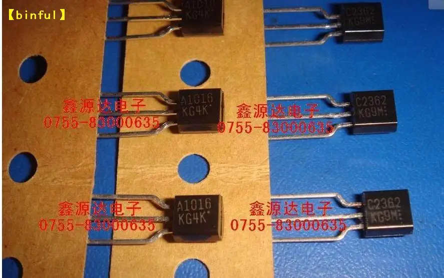 2SA1016/2SC2362 трубка A1016/C2362 с хорошей парой напильников Новый оригинал бесплатная