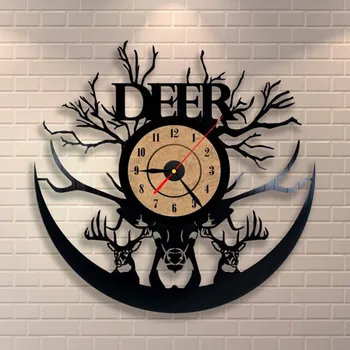 

1 piece Creative Design Vinyl Disc Clock Without Frame CD Wall Clock for Gift Home Decoration
