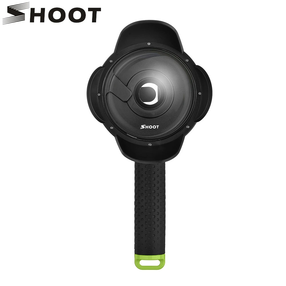 SHOOT Portable 4 inch Diving Dome Port for Xiaomi Yi 1st Camera With Floating Bobber Waterproof