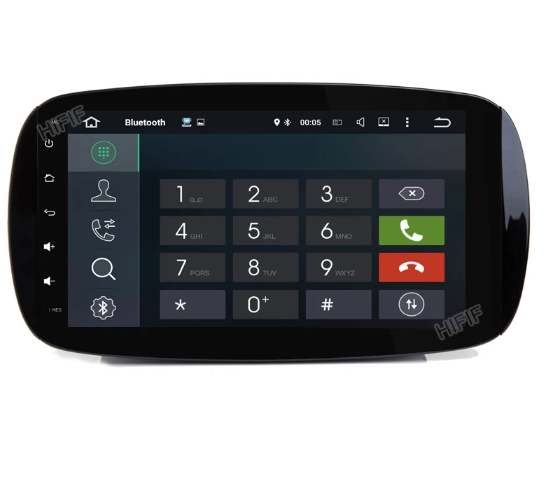 Excellent HIFIF Quad Core 9 inch Android 7.12 Car Radio Player For Mercedes Benz Smart 2016 Radio Stereo GPS Navigation headunit free maps 5