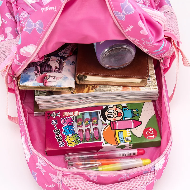 3pcs/Set School Bags for Teenager Girls Printing School Backpacks kids Orthopedic travel Backpack school bag mochila infantil 3