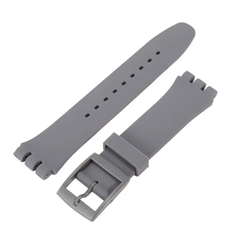 

17mm 19mm 20mm Triangle Fork Strap Silicone Strap Width Watchbands With 6 Colors optional transparent