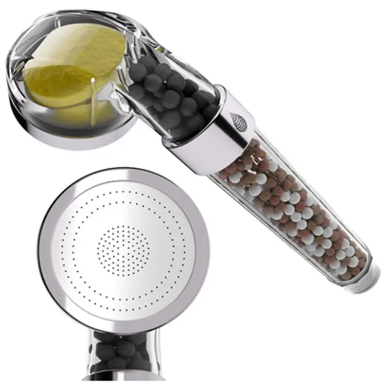 オンライン 節水ビタミン C ヘッドフッ化塩素雨シャワーフィルター WaterPressure chuveiro banheiro ducha 潅水 douchekop