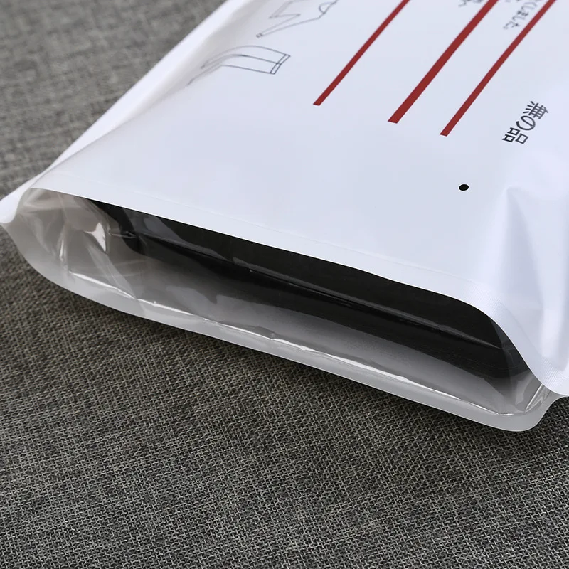 Печать Ziplock Окно Zipper Пластиковая упаковка Мешок Одежда Костяные трусики Цвет