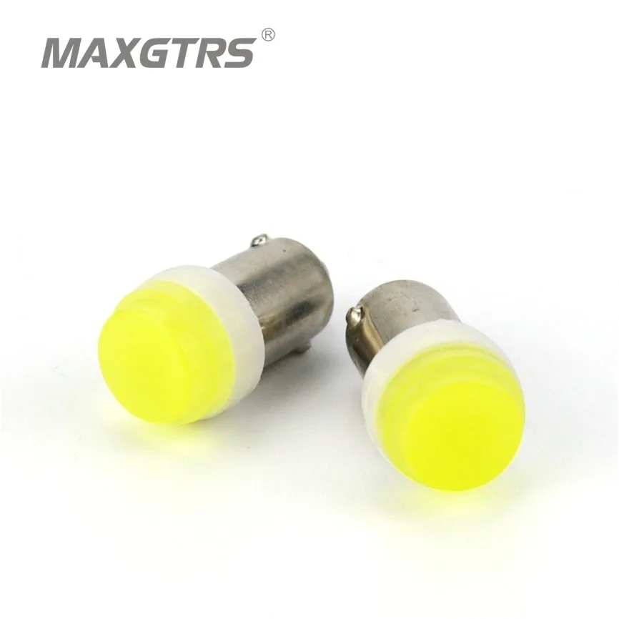 

5pcs New Arrival Car LED COB Flood Light DC12V 1W Universal BA9S Socket Reverse Brake Rear Lights Bulbs Lamps Big Promotion