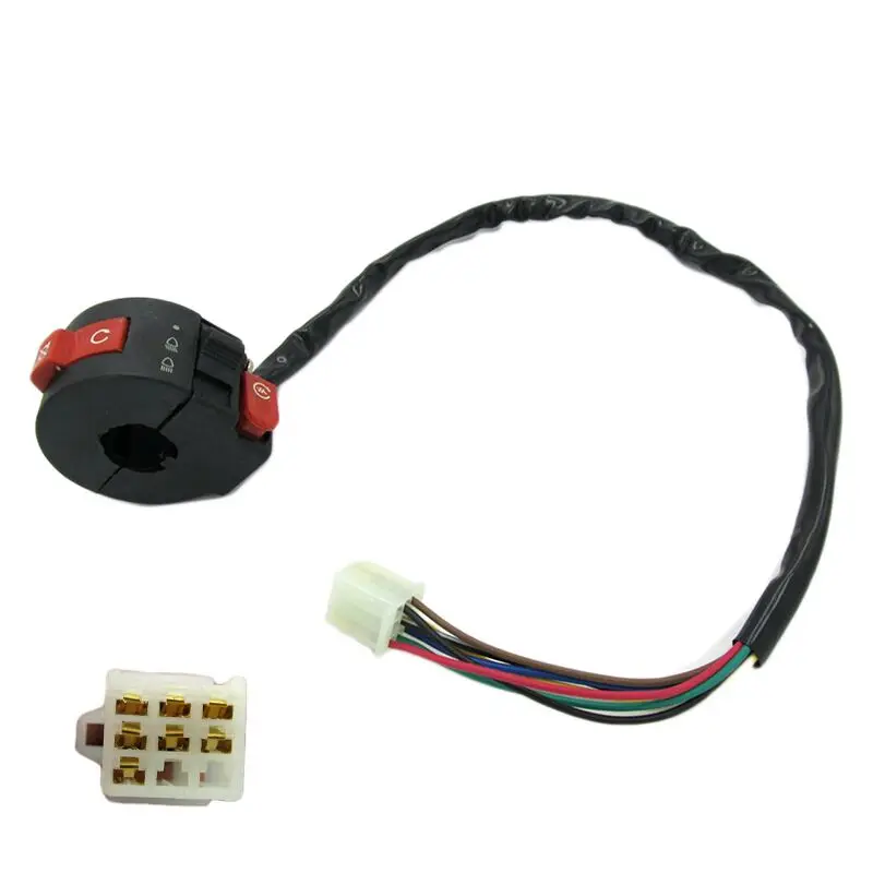 Для Coolster Quad 7/" Руль запуска переключатель замена аксессуар 90cc 110cc Kill Light 50cc 70cc автомобильный