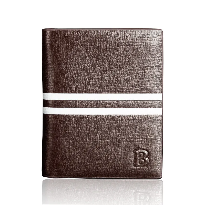 

PU Leather Small Wallet Men Hit-color Short Purse Slim Money Coin Cards Holder Pouch Bag SSA-19ING