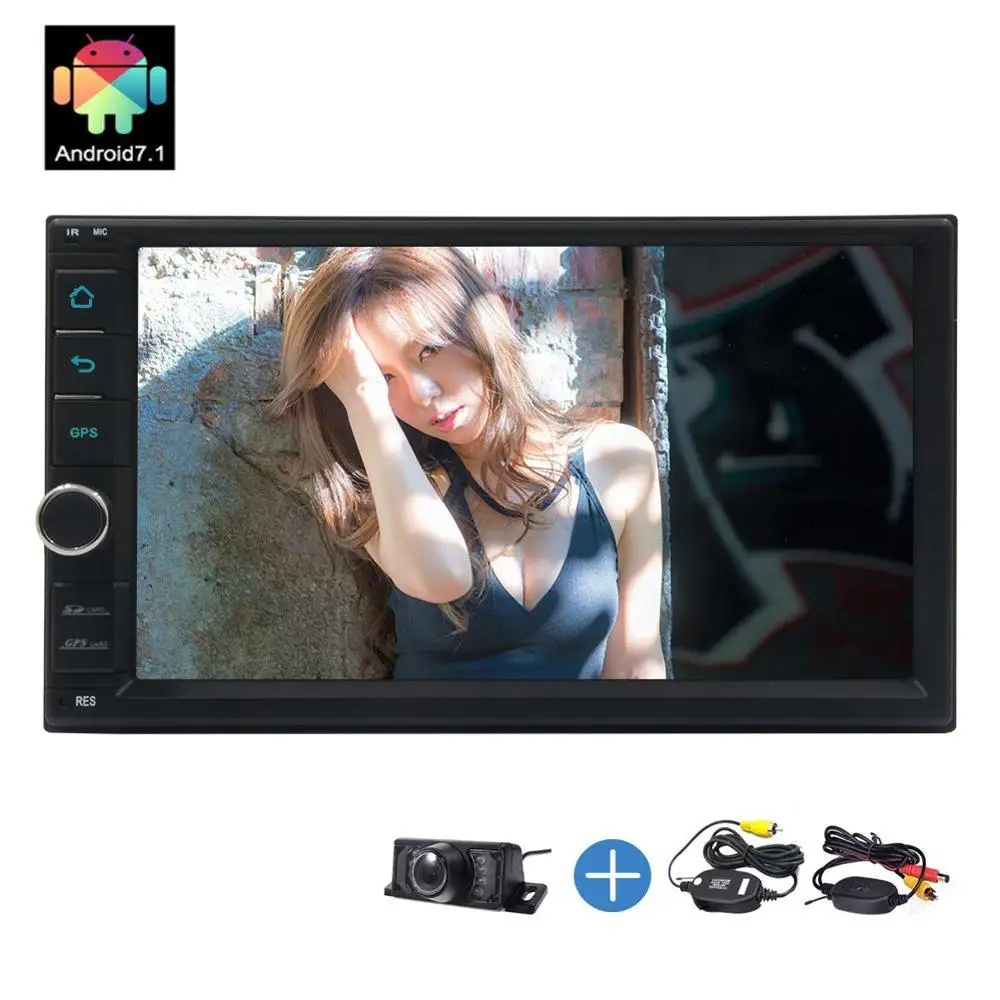 Clearance Android7.1 Car Radio 2Din Stereo GPS Sat Nav Support Wifi Bluetooth/RDS/SD/USB/OBD2/no dvd Player(Wrieless Rear Camera Included) 0 Clearance Android7.1 Car Radio 2Din Stereo GPS Sat Nav Support Wifi Bluetooth/RDS/SD/USB/OBD2/no dvd Player(Wrieless Rear Camera Included) 0