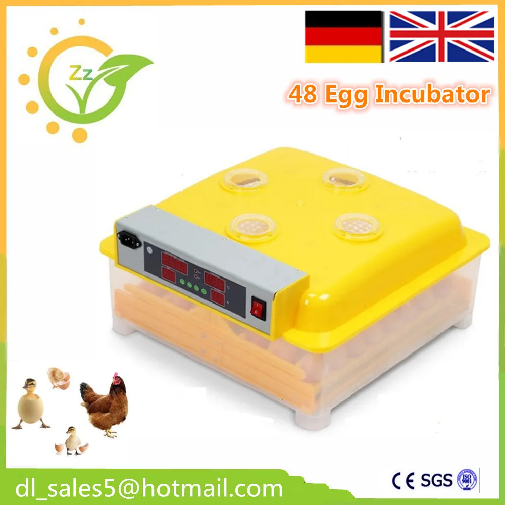 

China Cheap price Egg incubator for hatching 48 duck eggs Small mini Chicken incubator for sale