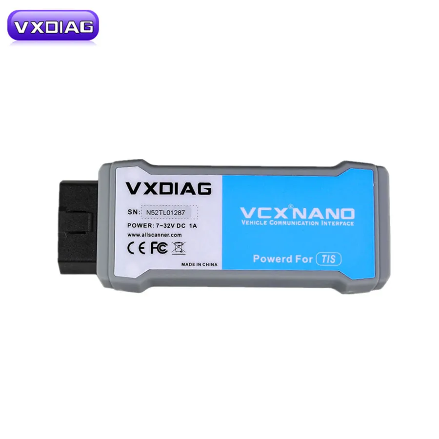 VXDIAG VCX NANO for TOYOTA TIS Techstream V12.00.127 Compatible with SAE J2534 VXDIAG VCX NANO for Toyota Diagnostic Tool vxdiag vcx nano car diagnostic tool for gm gds2