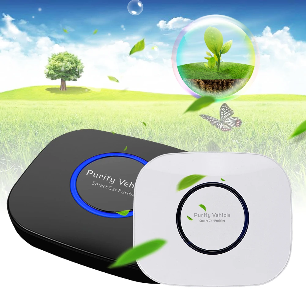 Comprar 5 V USB purificador de aire IONES NEGATIVOS DE AIRE ionizador ambientador Hogar universal Pm2.5 Eliminator con USB Car cargador