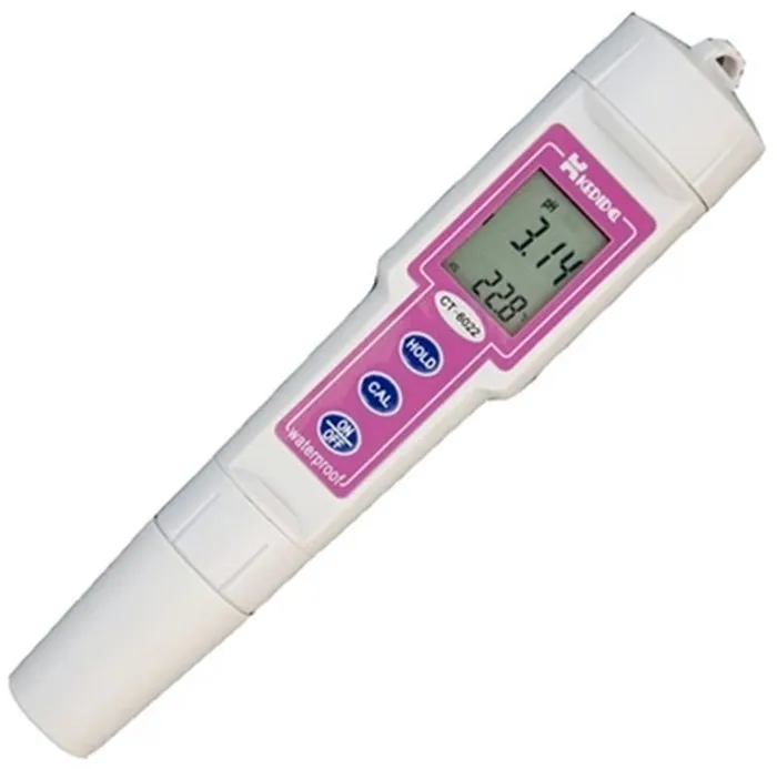 Digital PH meter Portable PH Tester Pen-type filter water PH monitor CT-6022 range 0.00~14.00pH Aquarium Water quality monitor