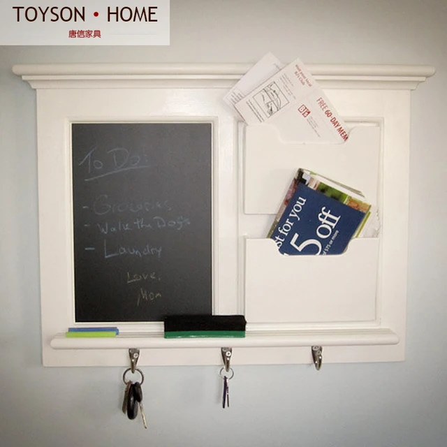European Retro Wall Wood Frame Small Envelope Separator Shelf European Retro Wall Wood Frame Small Envelope Separator Shelf Shelves Shelving Key Hooks Blackboard Message Board