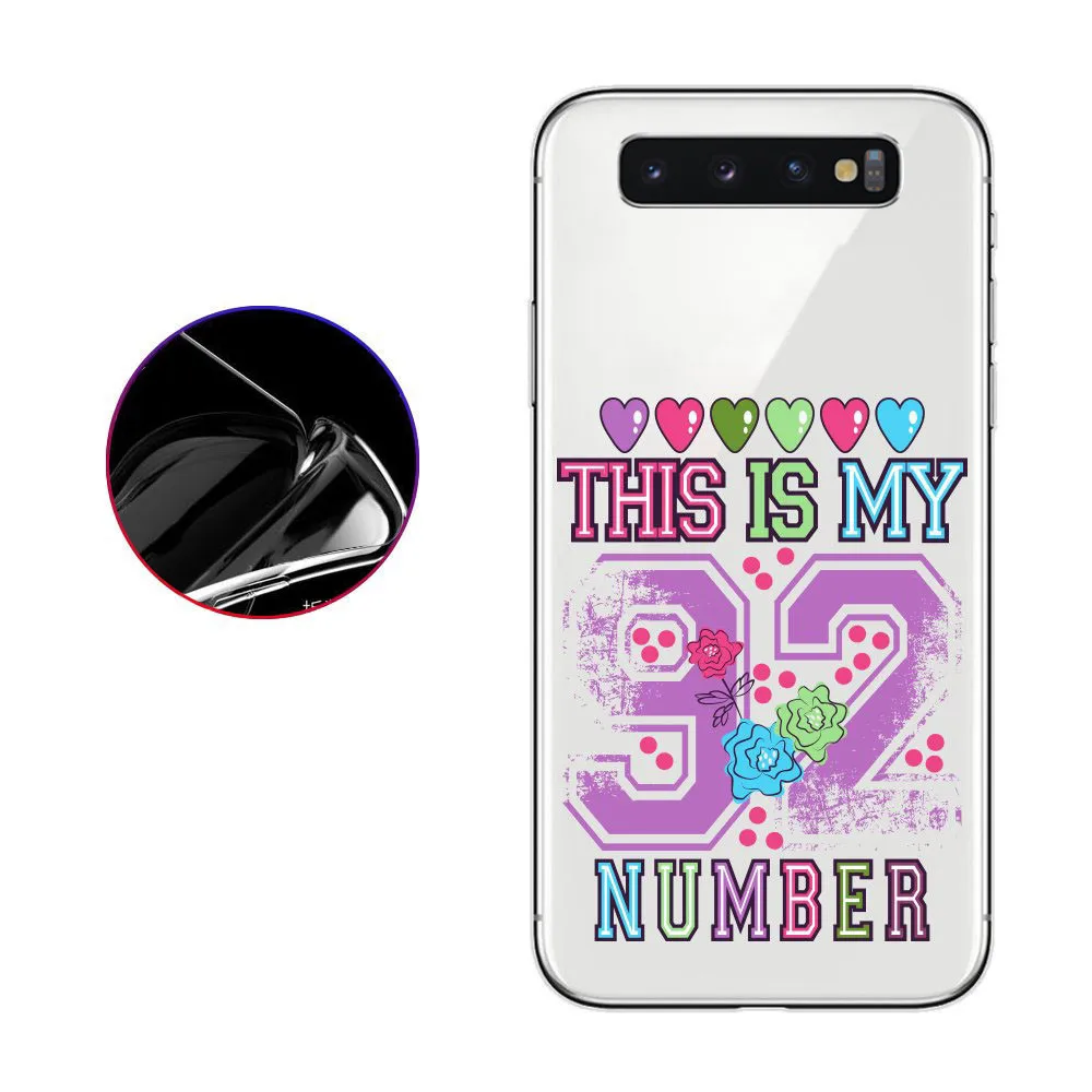 Мобильный чехол для телефона samsung Galaxy S10 Прозрачный шаблон ультра-тонкий