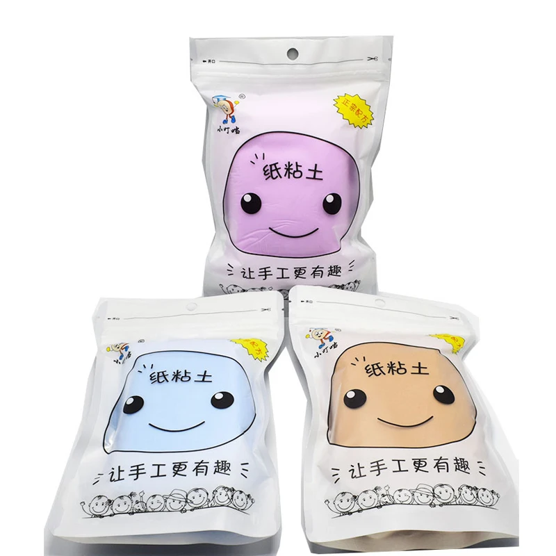 

100 Grams Soft Paper Clay Plasticine Slime Toys for Kids DIY Slime Clay Enough Large Volume Educational Craft Toys Baby Birthday
