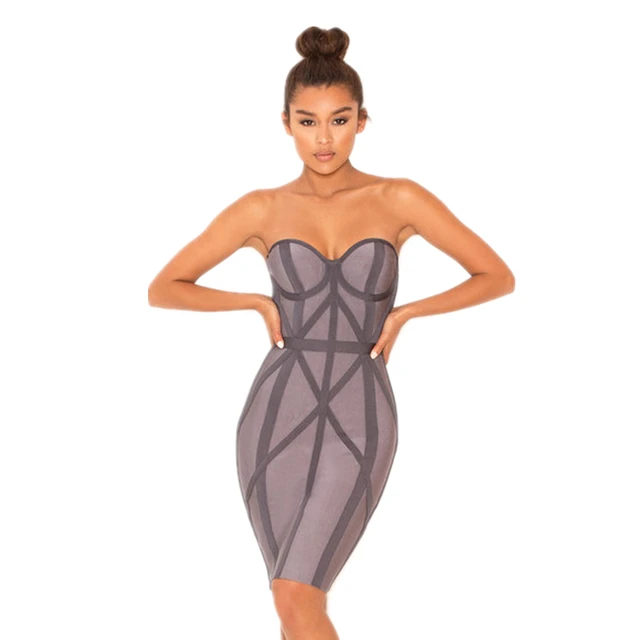 Busty Strapless Dresses
