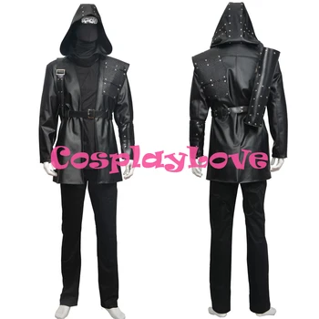 

Newest American Movie 3th Green Arrow Malcolm Merlyn League Uniform Cosplay Costume High Quality Christmas Halloween