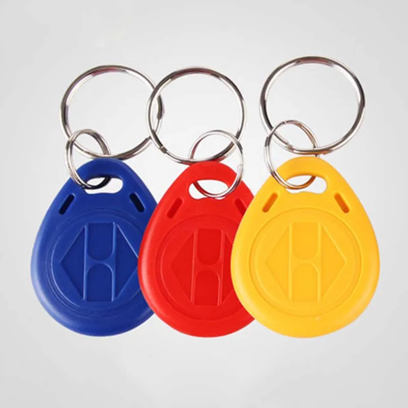 

10pcs 13.56MHz IC M1 Keyfobs Tags Access Control RFID Key Finder Card Token Attendance Management Keychain ABS Waterproof
